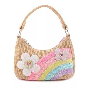 NWT Miss Gwen's OMG Rainbow Daisy Hobo Bag